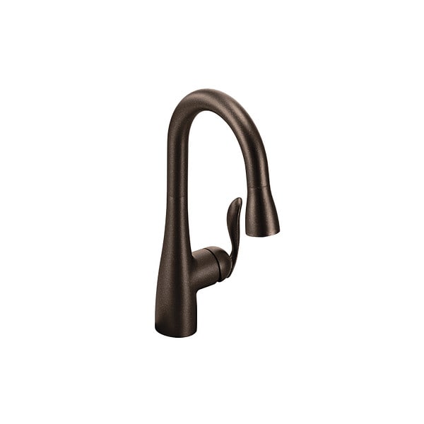One-Handle Pulldown Bar Faucet Oil Rubbed Bronze